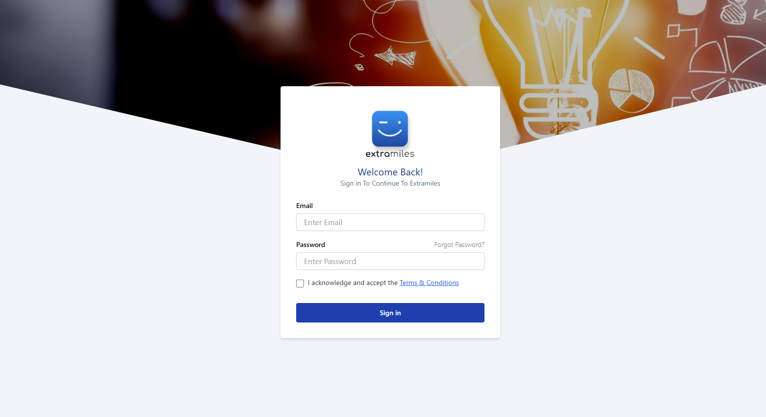 ExtraMiles — Admin Backoffice