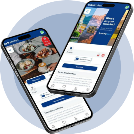 ExtraMiles — Consumer Loyalty App