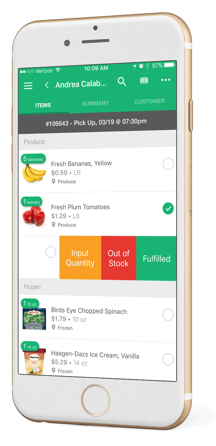 GrocerKey — Picker & Driver Fulfillment App