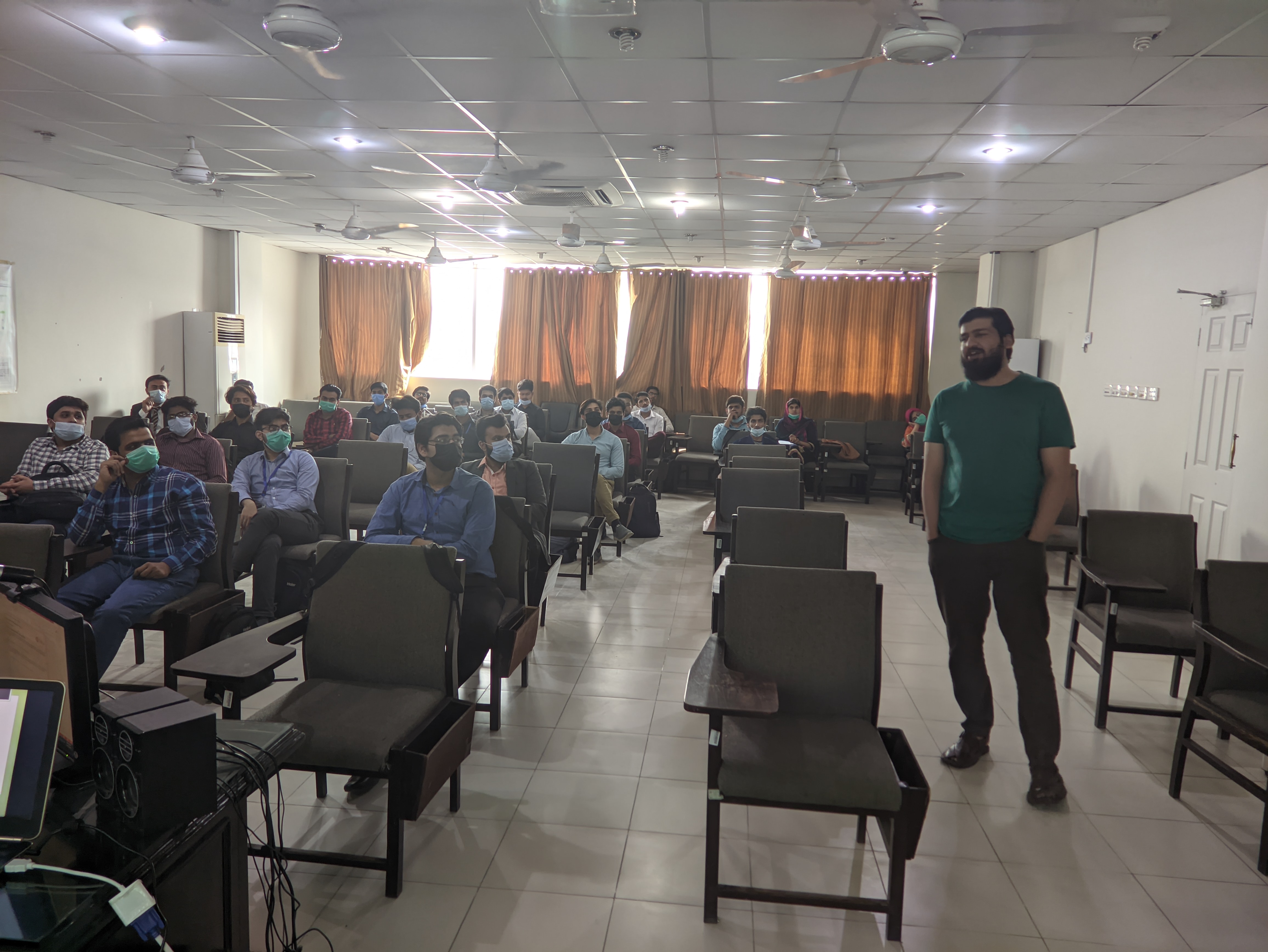 Speaking at AIR University Multan