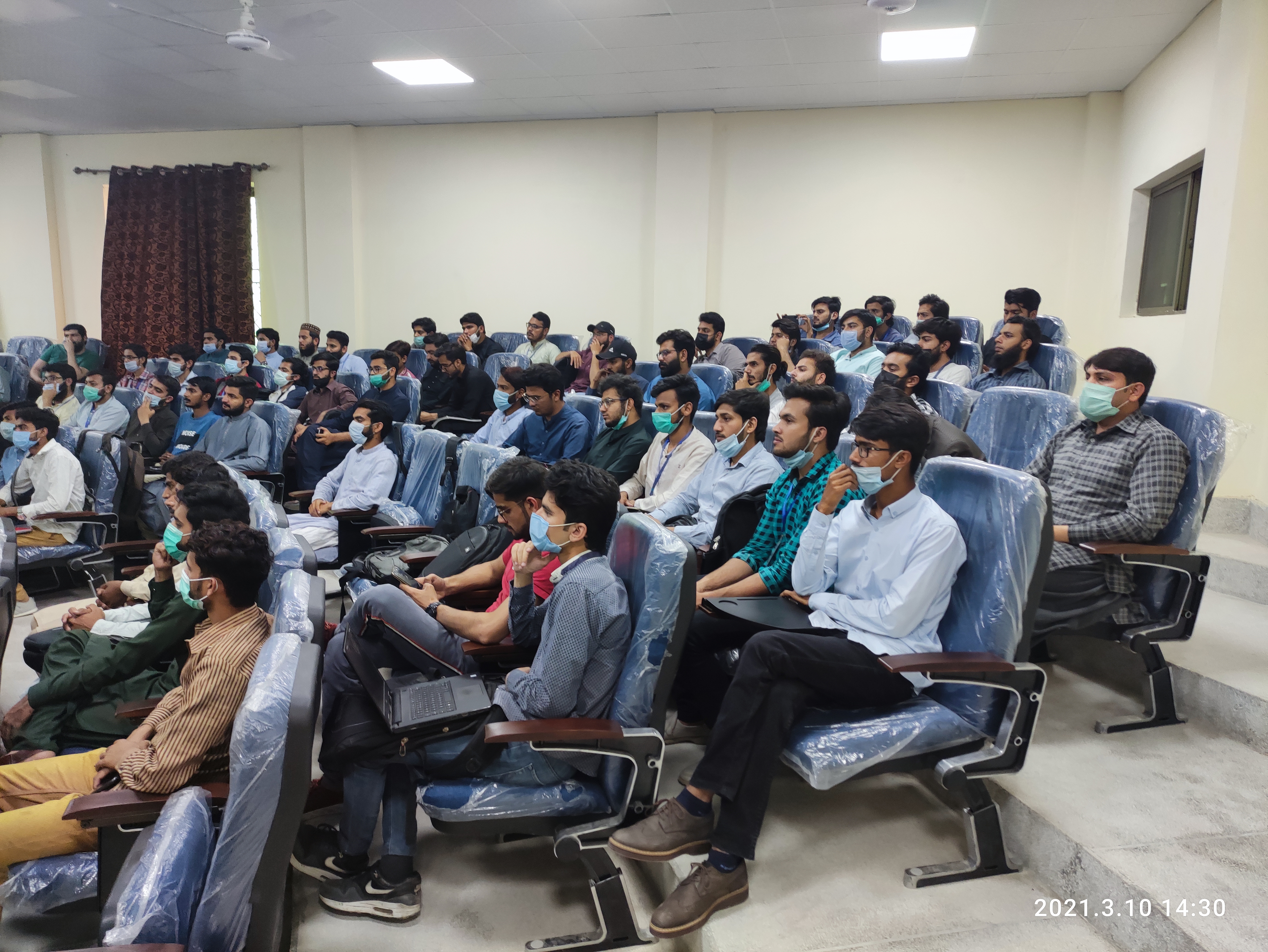 Speaking at MNS University of Agriculture